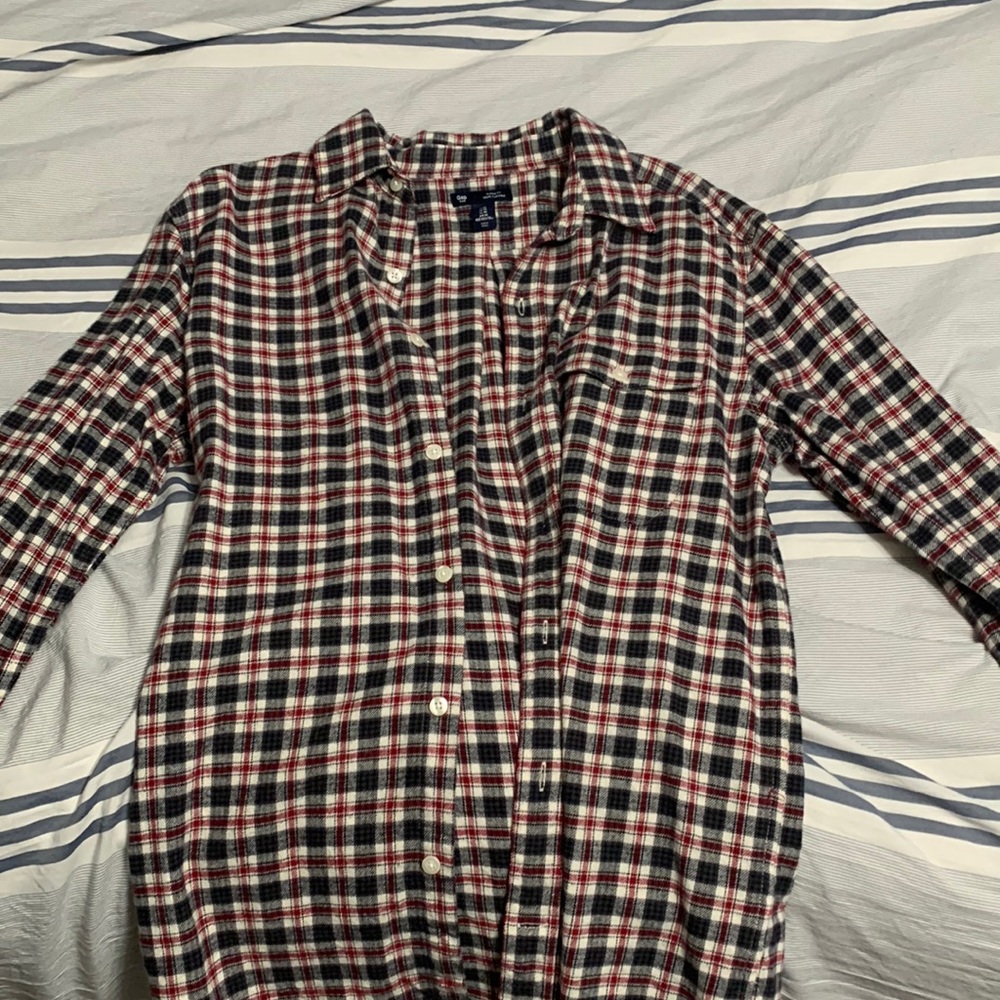 Vintage Gap Flannel Classic Fit Mens Medium